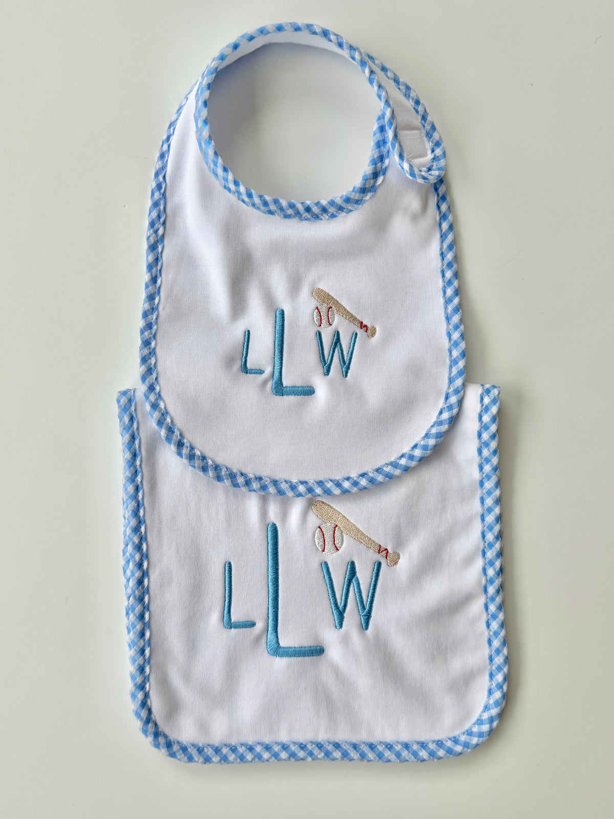 Baby Bib and Burp Bundle