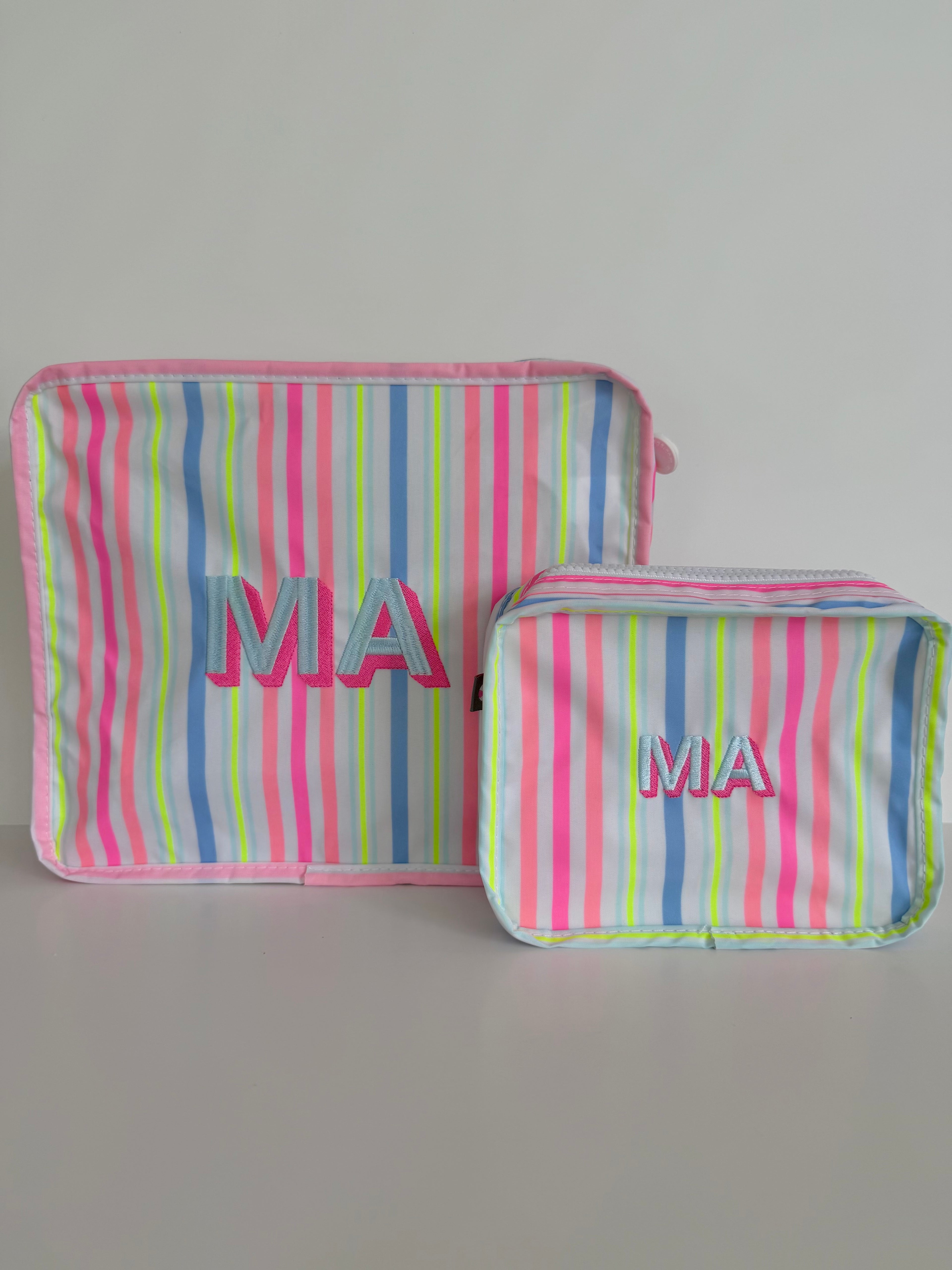 Stacked Pouches - Valley Multi-Stripe