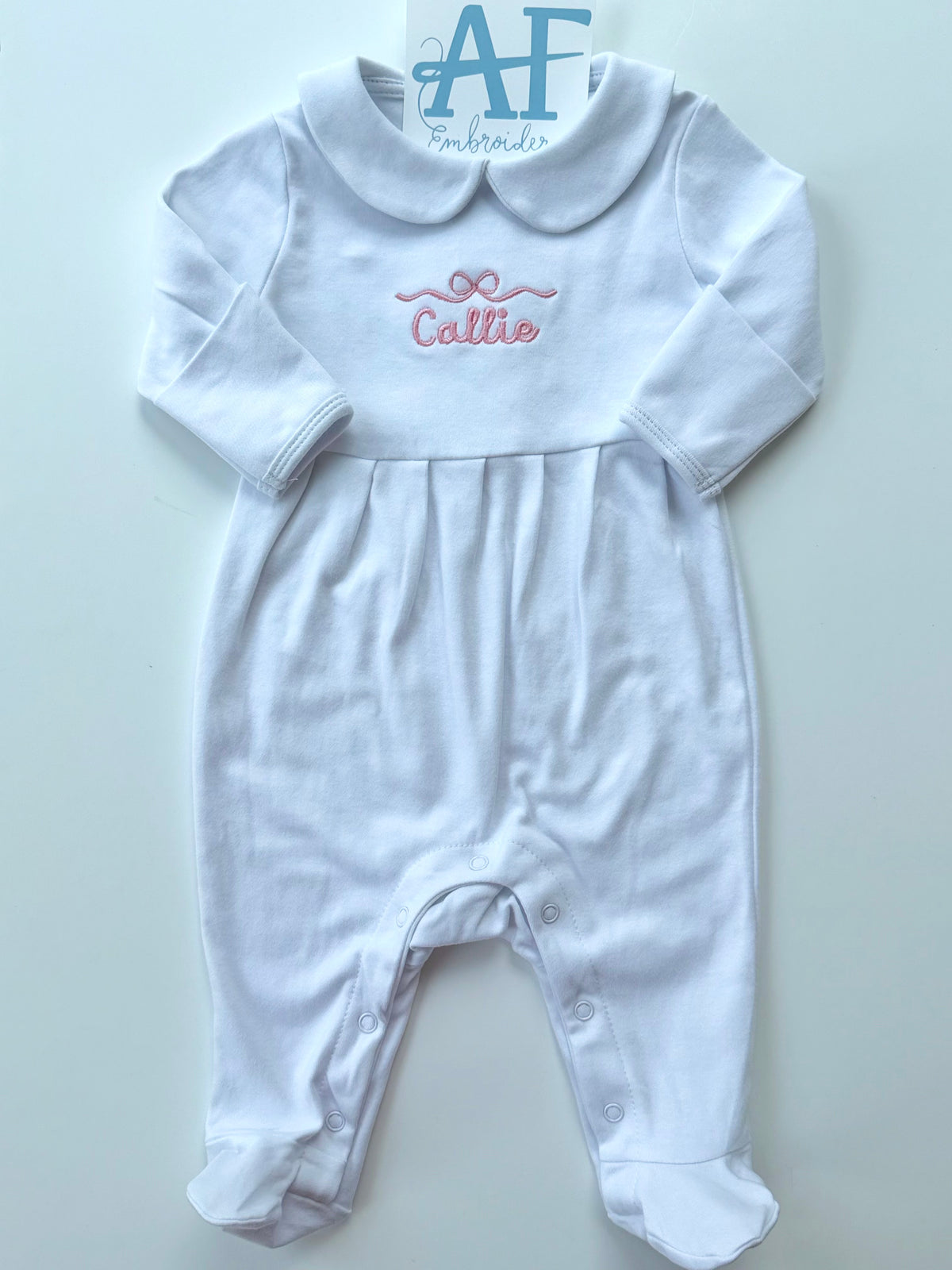 Infant Peter Pan Collar Footie