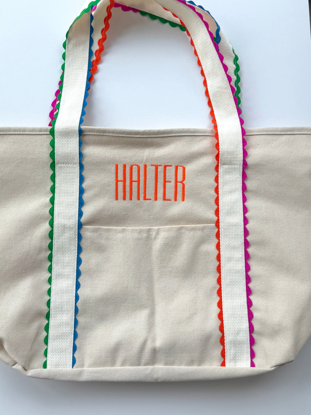 Ric Rac Canvas Tote