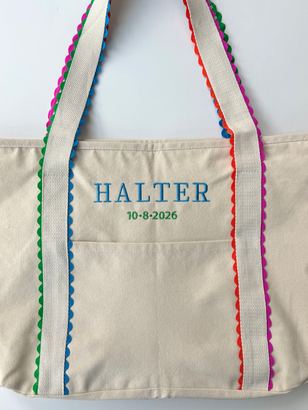 Ric Rac Canvas Tote