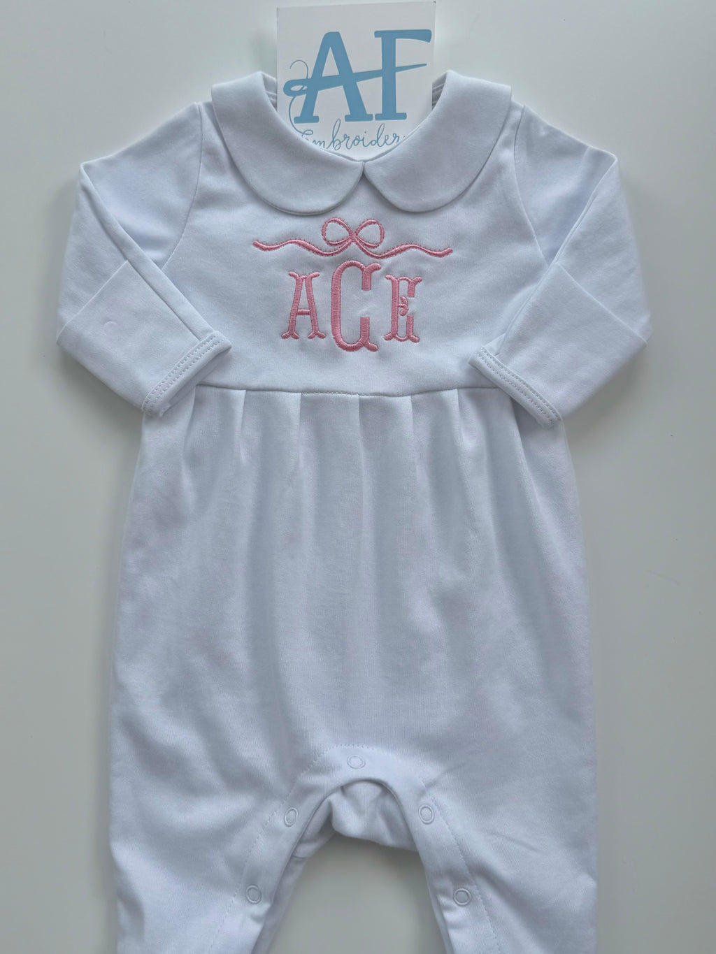 Infant Peter Pan Collar Footie