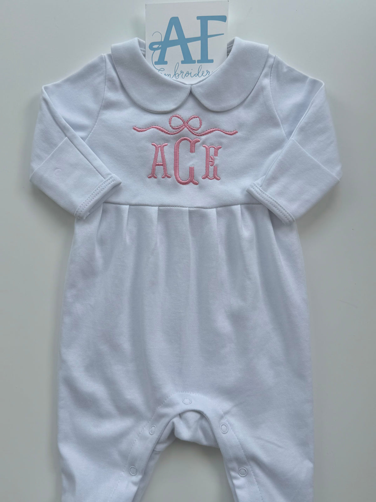 Infant Peter Pan Collar Footie
