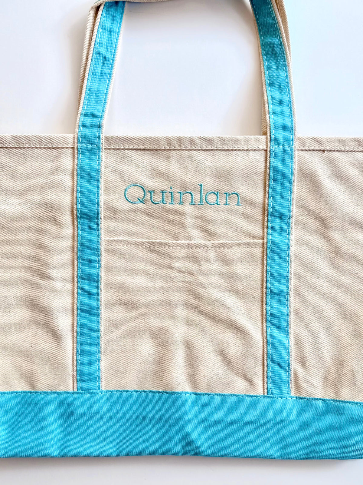 Large Classic Cotton Canvas Tote Bag