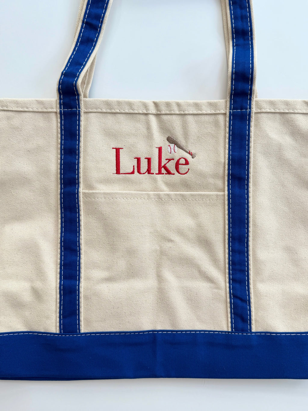 Large Classic Cotton Canvas Tote Bag