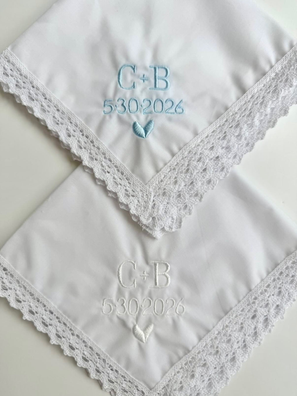 Keepsafe Hankie - Lace Edge