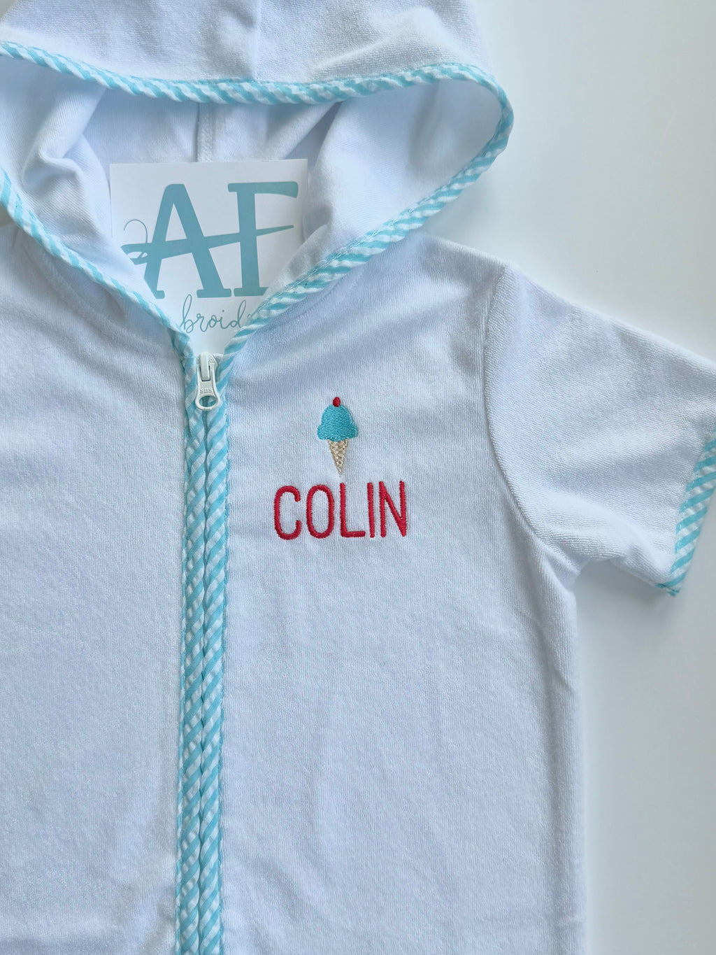 Boy's Terry Cloth Swim Cover Shirt