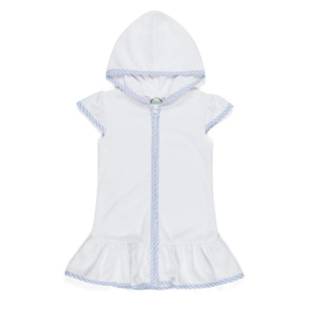 Girl's Terry Cloth Swim Cover Up Dress