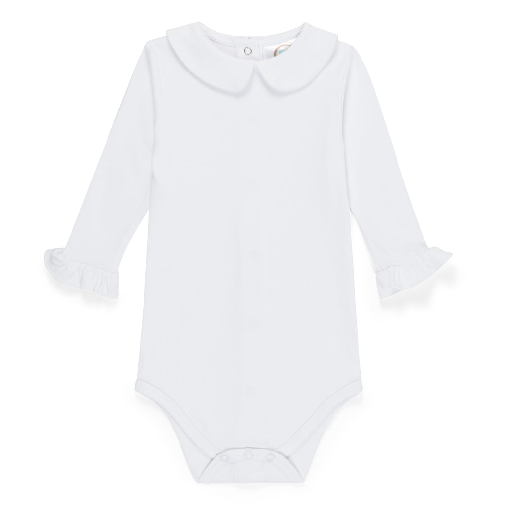 Long Sleeve Peter Pan Collar Infant Bodysuit