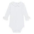Long Sleeve Peter Pan Collar Infant Bodysuit