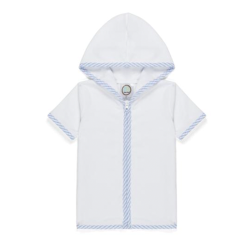 Boy's Terry Cloth Swim Cover Shirt