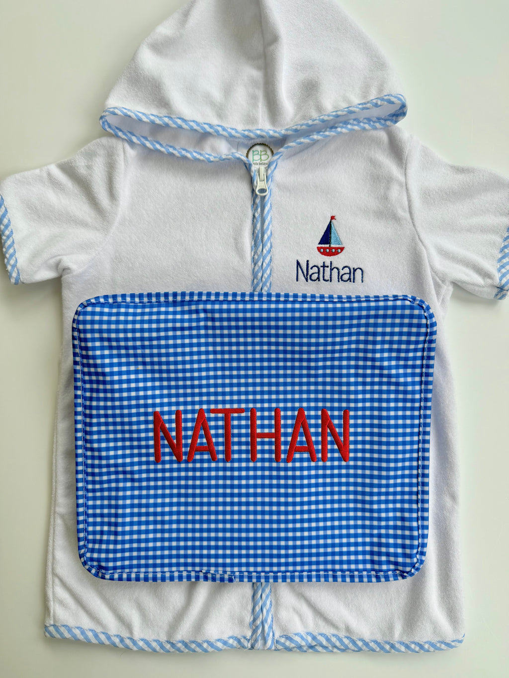 Boy's Terry Cloth Swim Cover Shirt