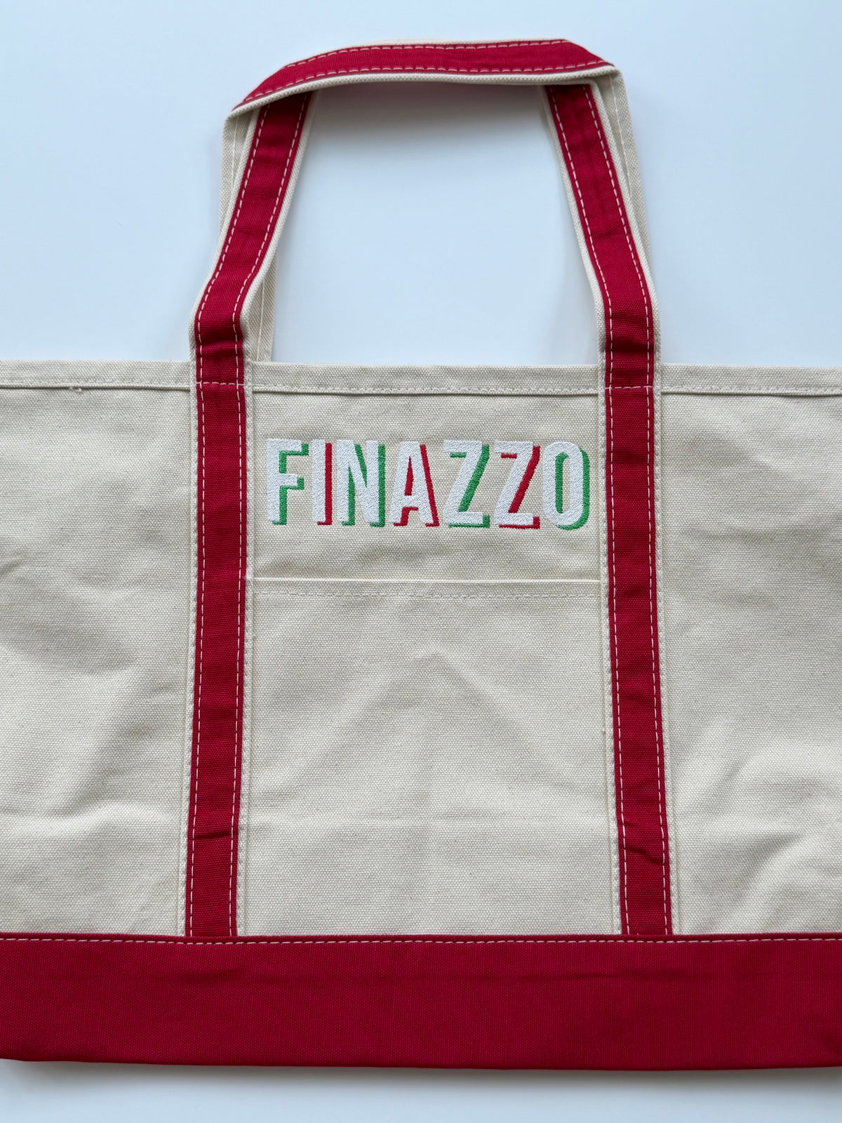 Large Classic Cotton Canvas Tote Bag