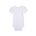 Girl's Short Puff Sleeve Infant Bodysuit