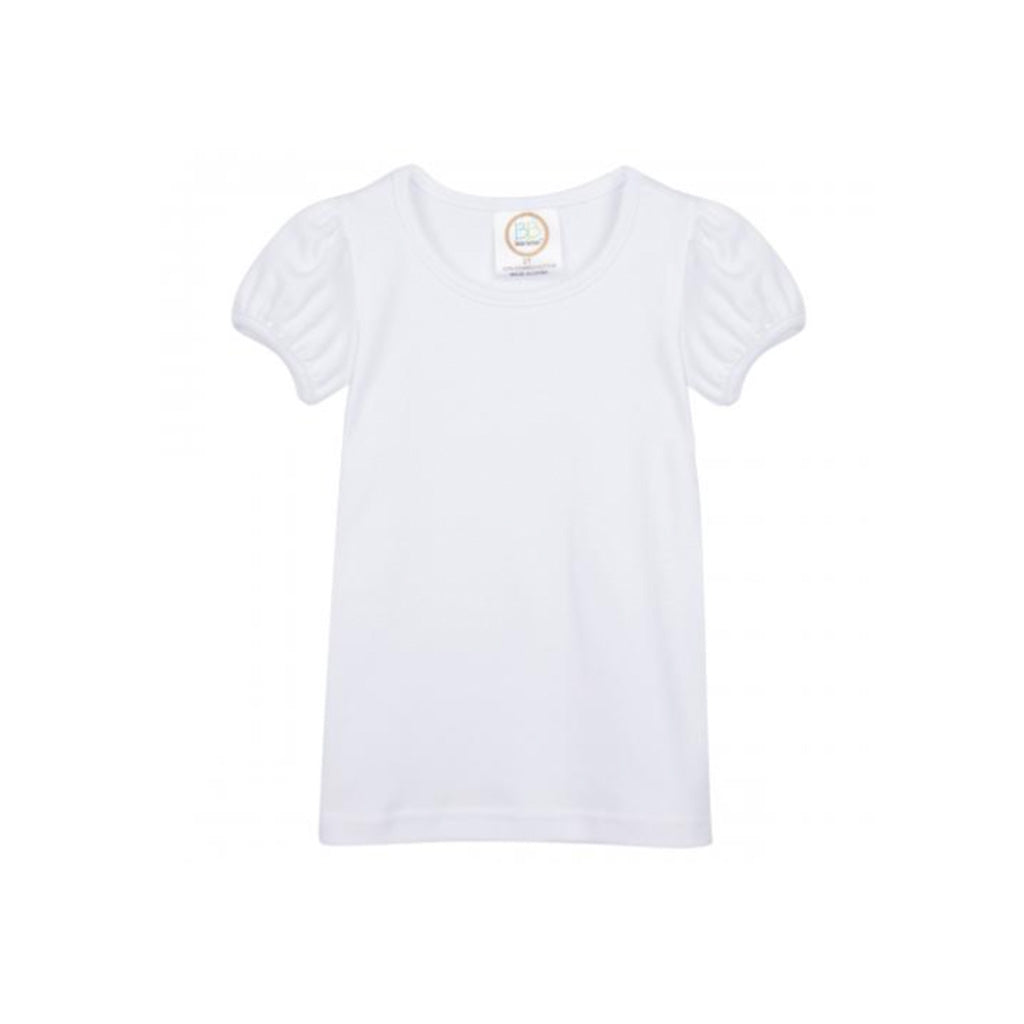 Girl's Short Puff Sleeve Tee