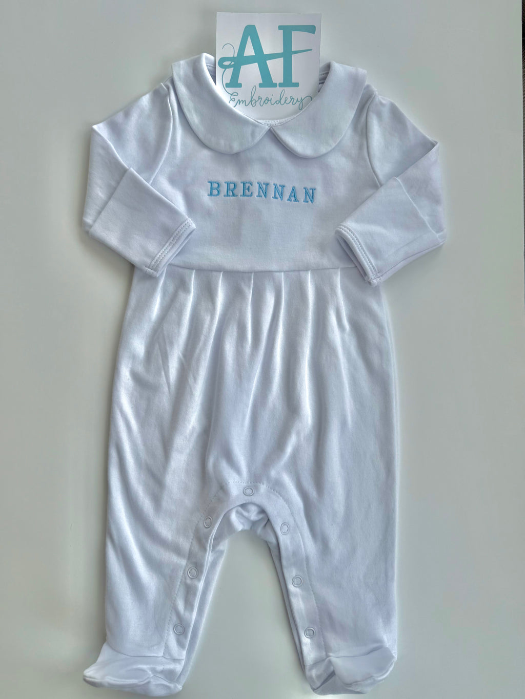 Infant Peter Pan Collar Footie