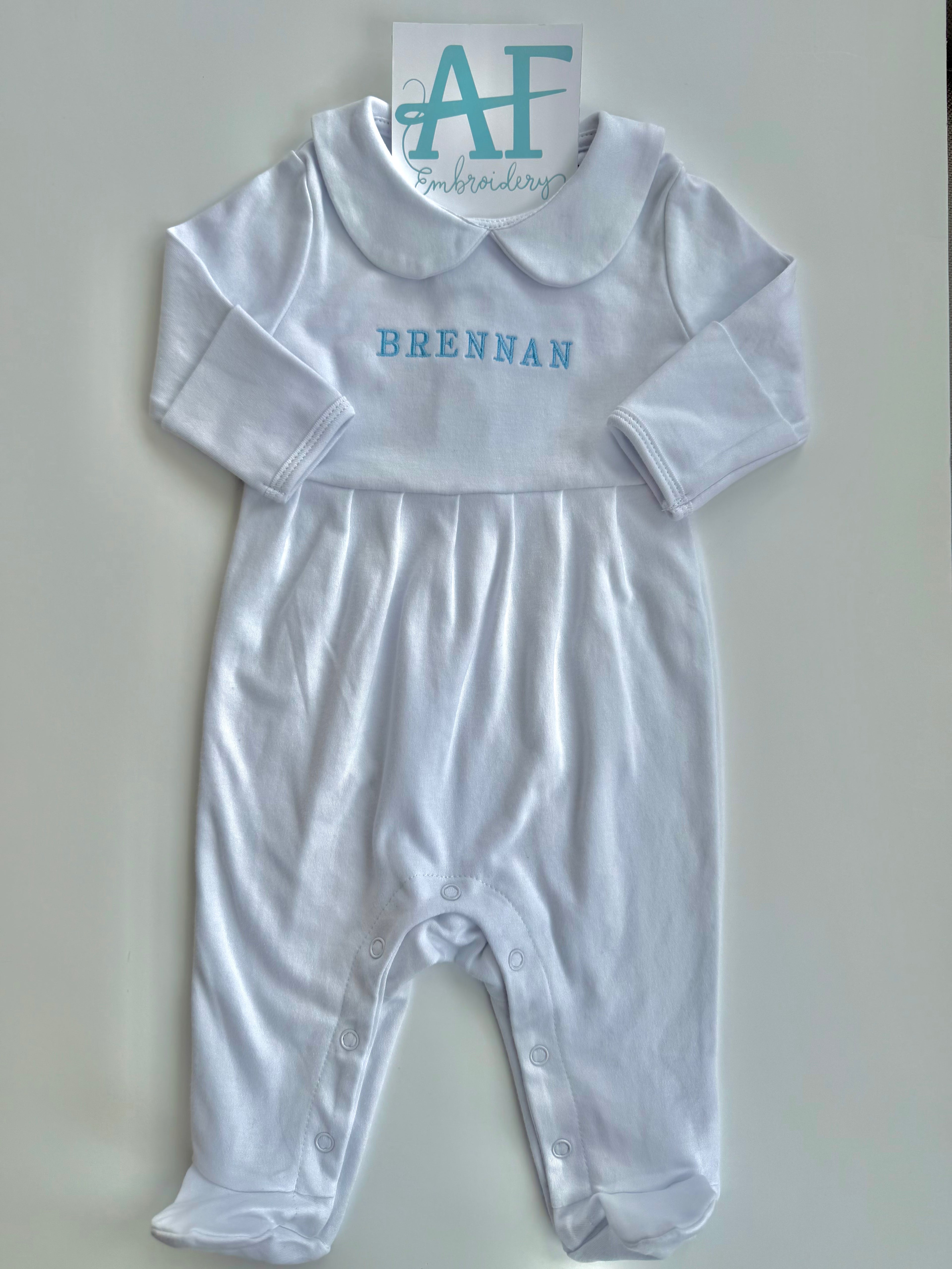 Infant Peter Pan Collar Footie