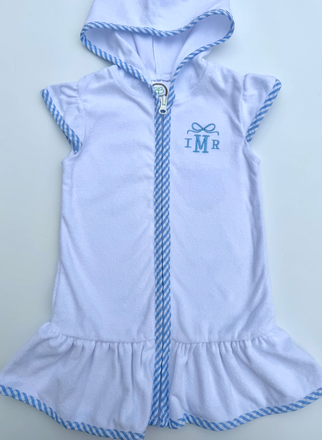 Girl's Terry Cloth Swim Cover Up Dress