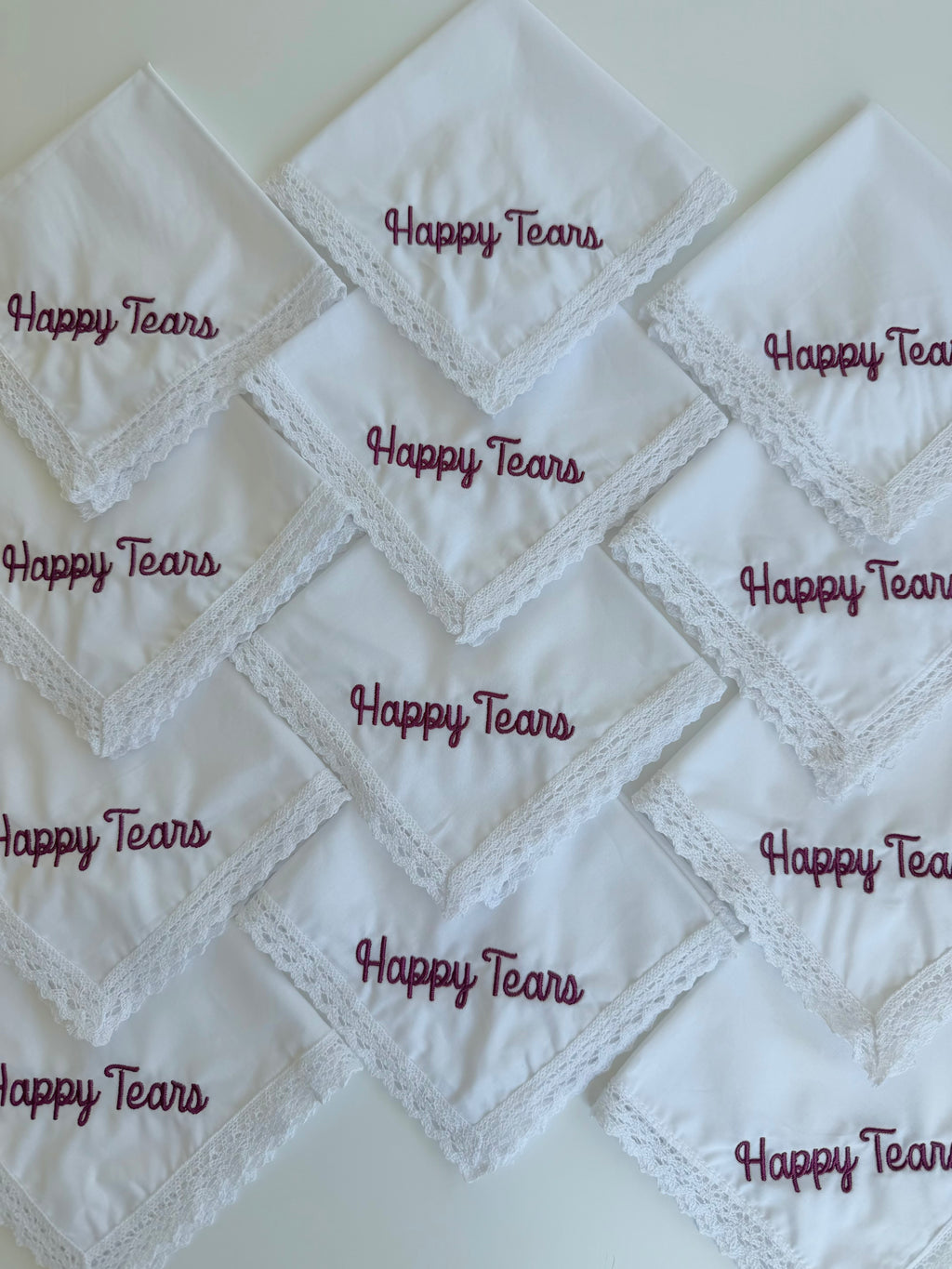 Keepsafe Hankie - Lace Edge