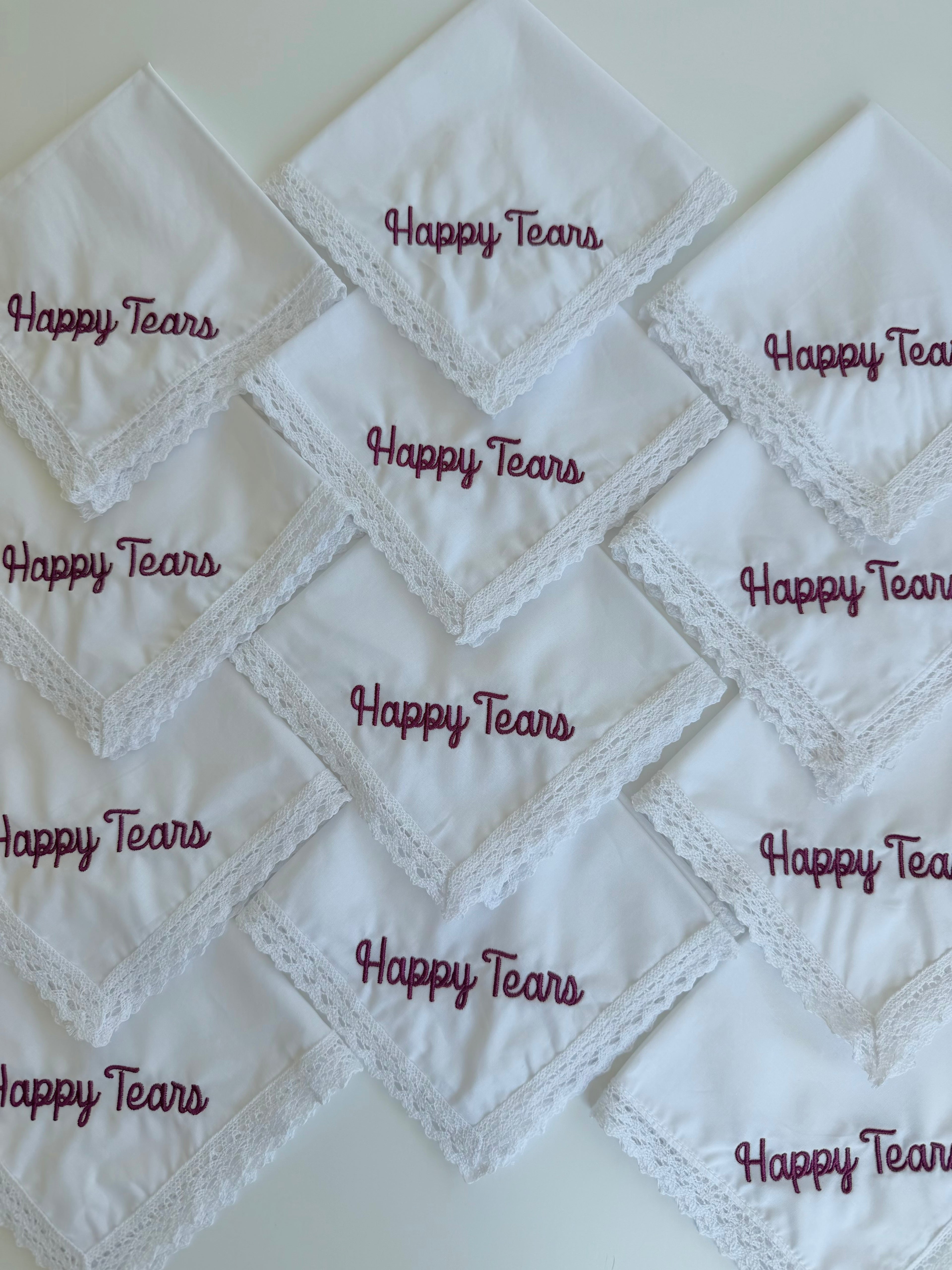 Keepsafe Hankie - Lace Edge