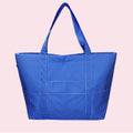 Wipeable XL Tote - Pink and White Stripe (Copy)