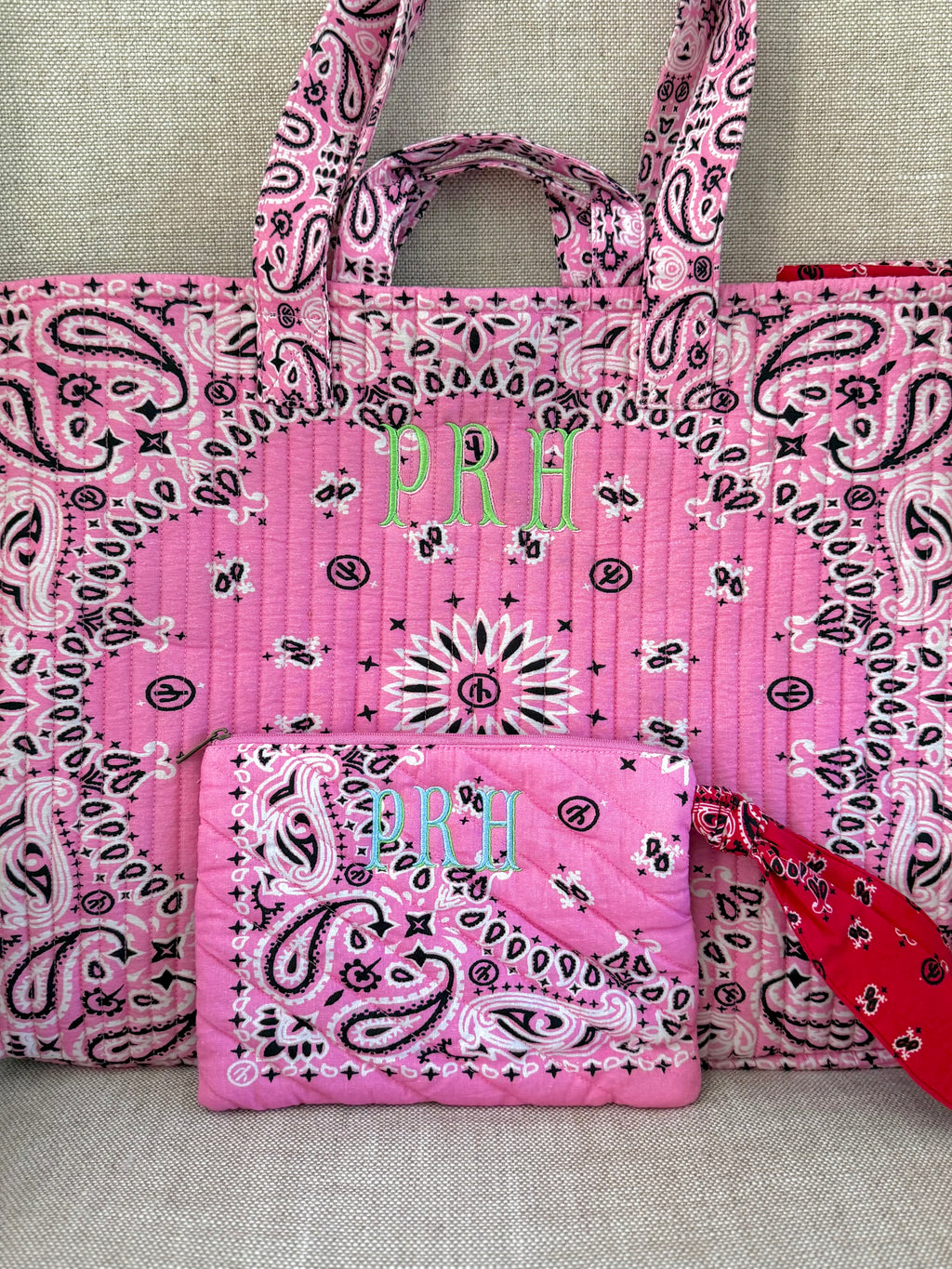 Paisley Bandana Tote
