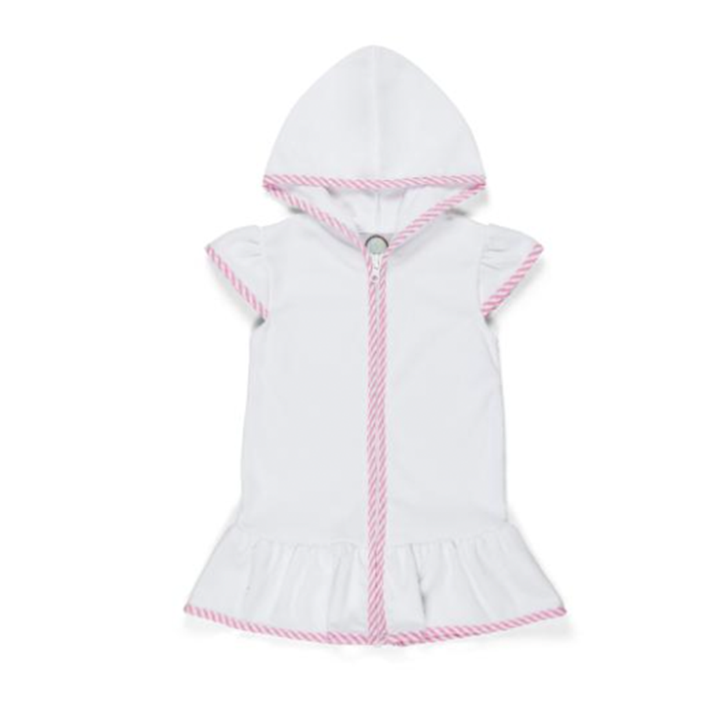 Girl's Terry Cloth Swim Cover Up Dress