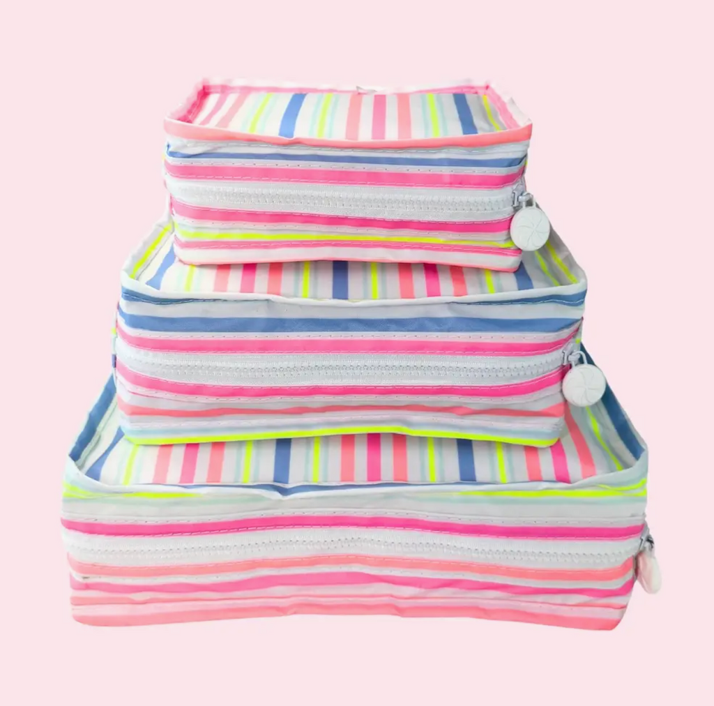 Stacked Pouches - Valley Multi-Stripe