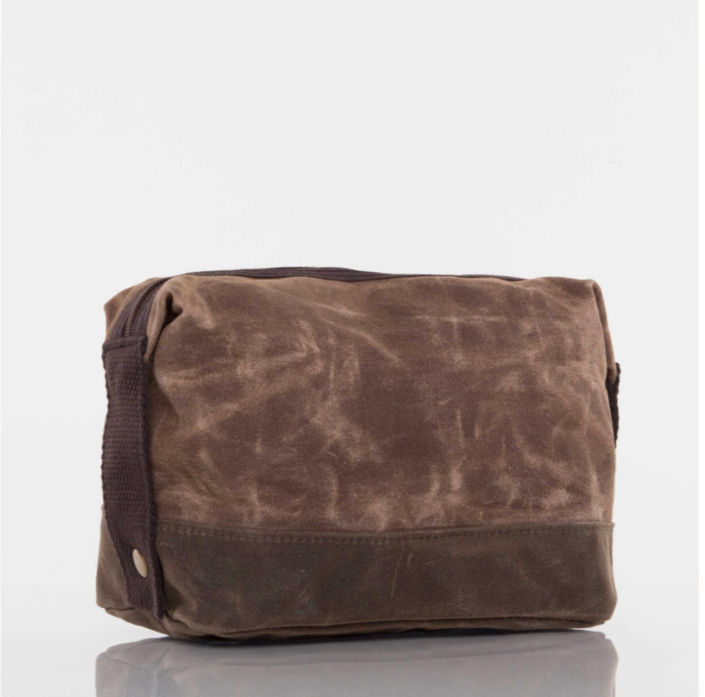 Waxed Dopp Kit
