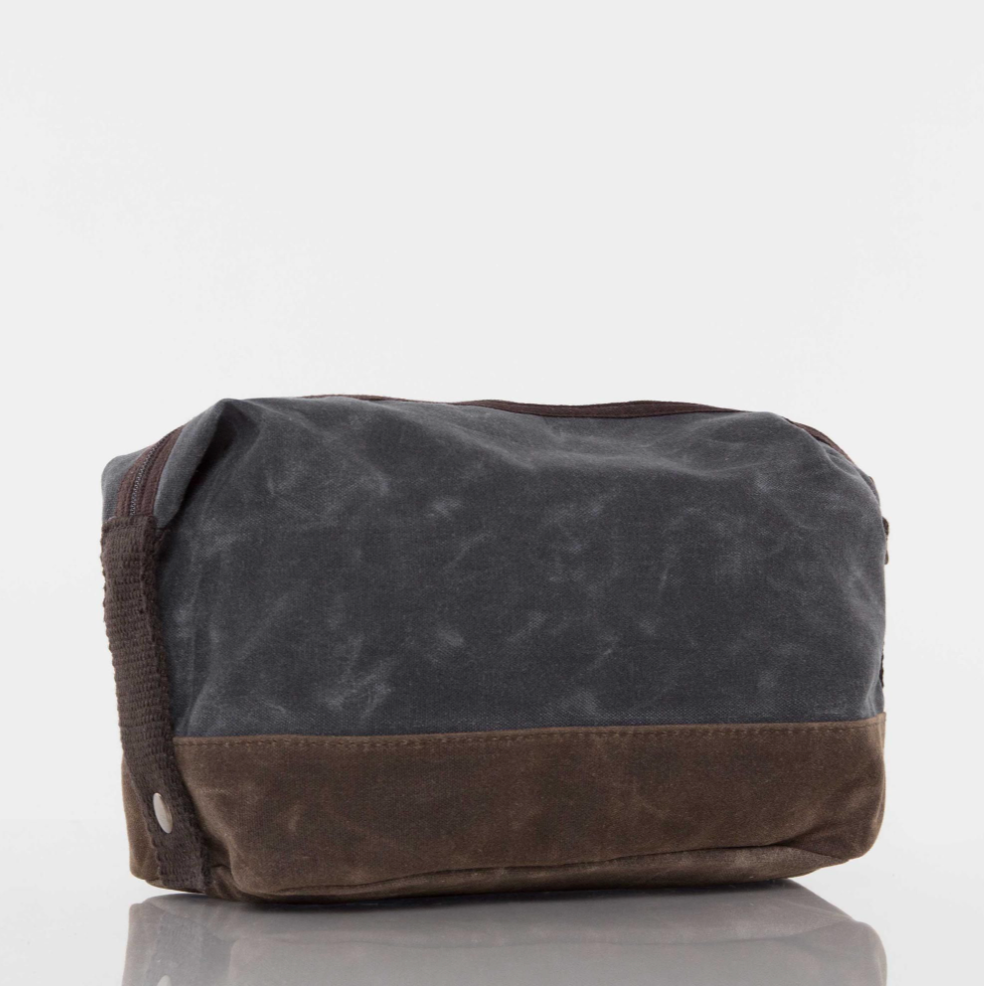 Waxed Dopp Kit