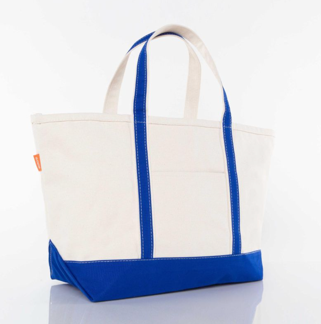 Large Classic Cotton Canvas Tote Bag