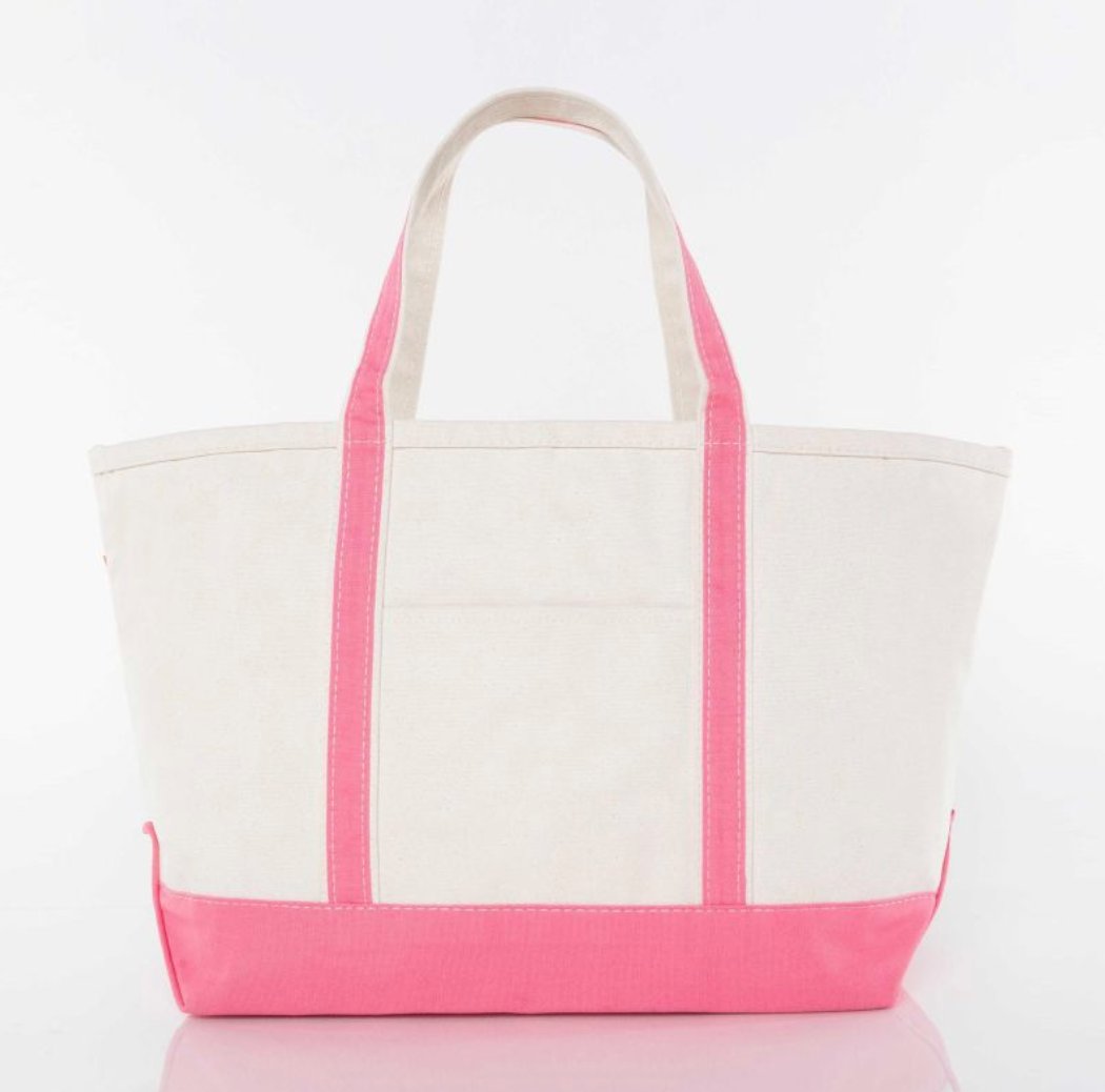 Large Classic Cotton Canvas Tote Bag