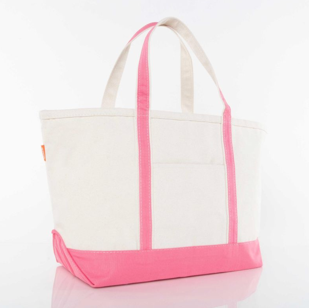 Large Classic Cotton Canvas Tote Bag