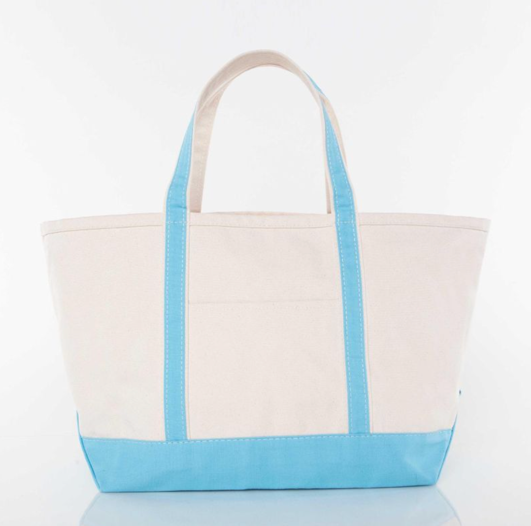 Large Classic Cotton Canvas Tote Bag