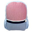 Americana Seersucker Backpack with Pockets