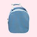 Wipeable Baby Blue Gingham Lunch Box