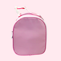 Pink Gingham Lunch Box