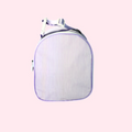 Lilac Preppy Stripe Lunch Box