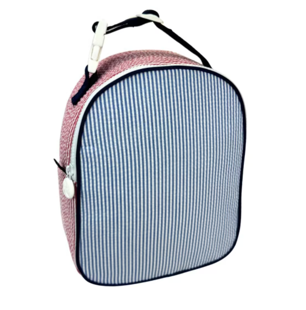 Americana Seer Sucker Lunch Box