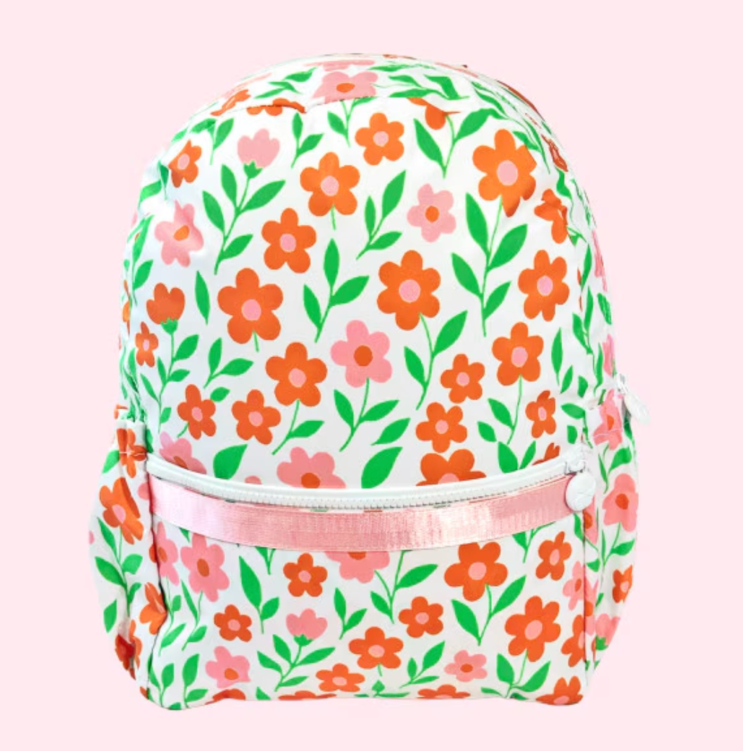 Flower Power Backpack w/ Pockets