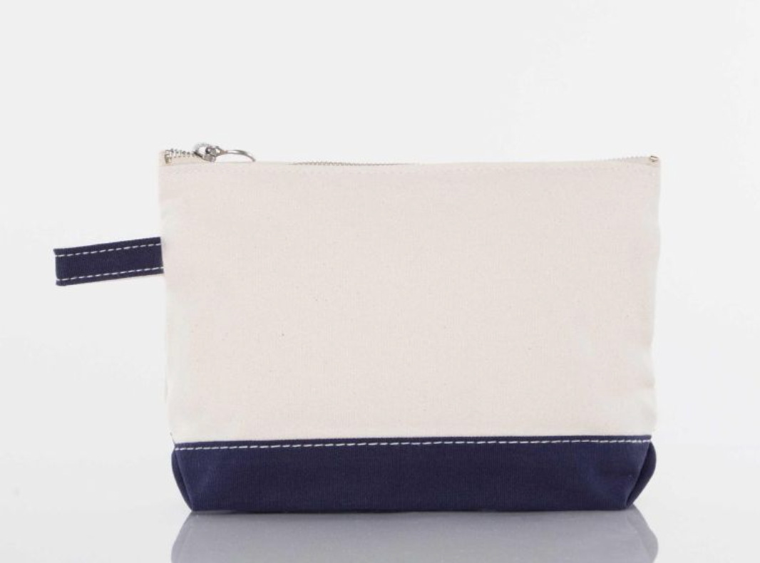 Zipper Canvas Pouch