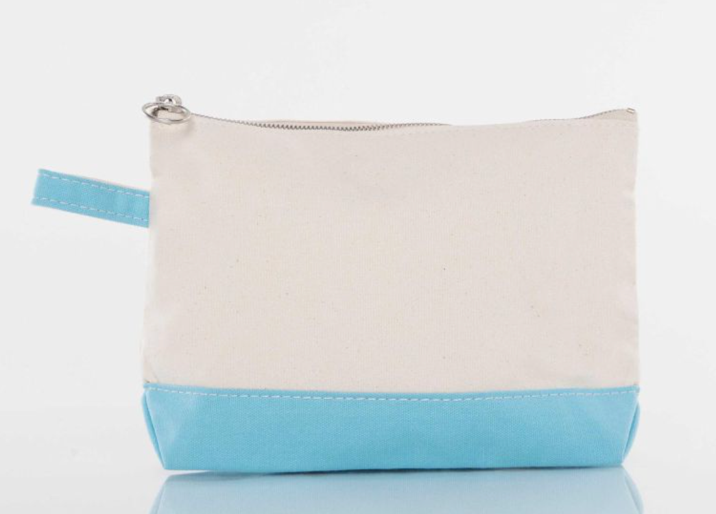 Zipper Canvas Pouch