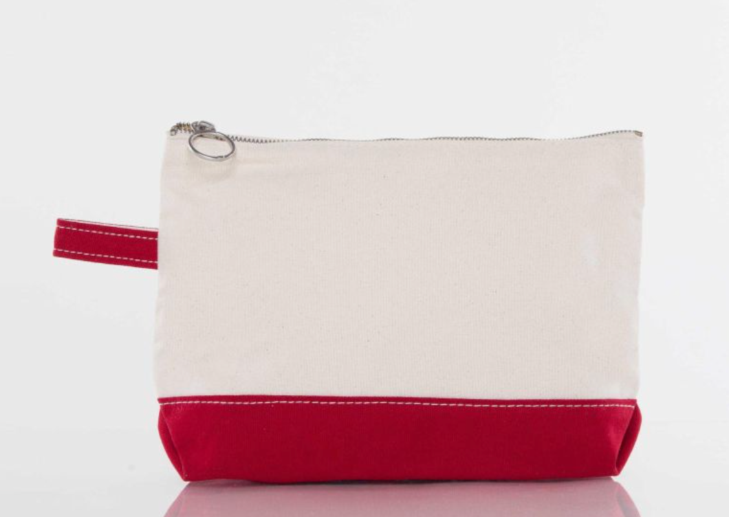 Zipper Canvas Pouch