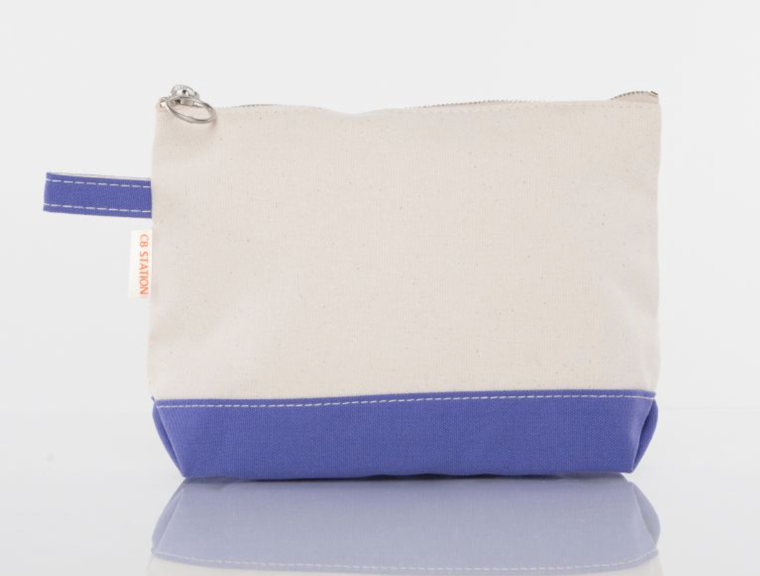 Zipper Canvas Pouch