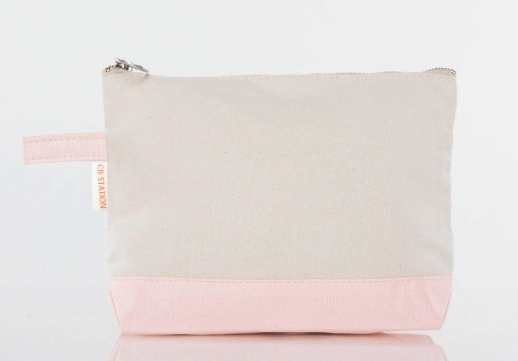 Metallic Canvas Pouch&nbsp;